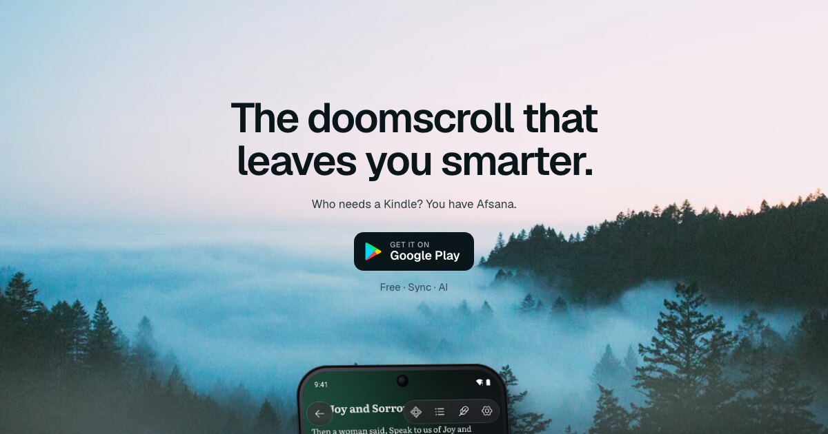 I built a book reader app with scrolling experience, atmosphere generation, context dictionary and c